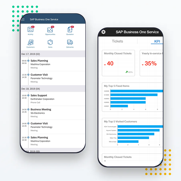 sap business one móvil